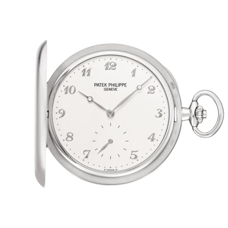 Taschenuhr, Handaufzug,  Patek Philippe Savonnette-Taschenuhr 