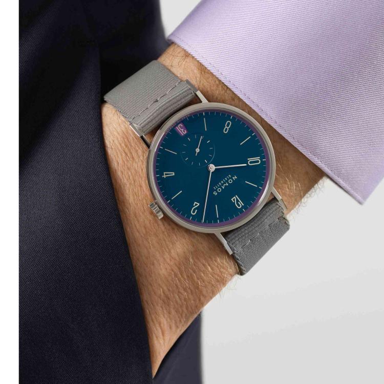 NOMOS Glashütte Tangente 38 Datum Nachtgesang  - Bild 7 