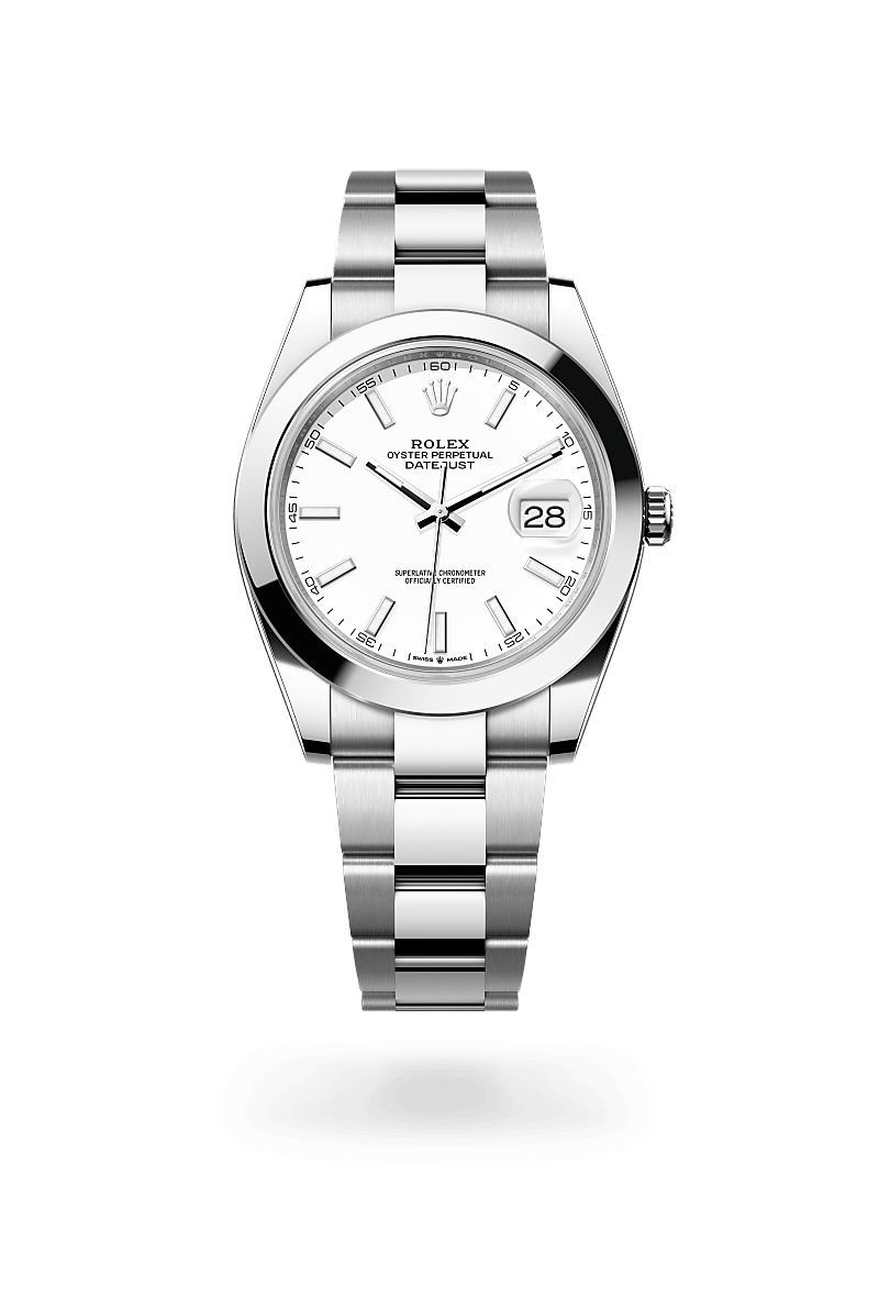 Rolex Datejust 41 M126300-0005 Herrenuhr - Oyster, 41 mm, Edelstahl Oystersteel 