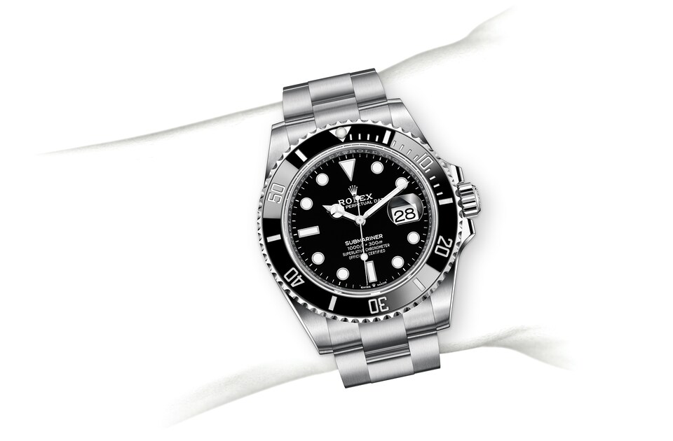 submariner oyster 41 mm edelstahl oystersteel